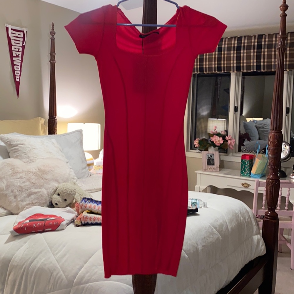 PrettyLittle Thing mini Bodycon with slit